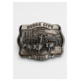1983 Dodge City Limited Edition Belt Buckle