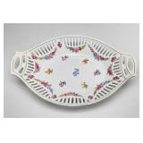Germany-Marked Pierced Porcelain Dish