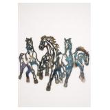 Plasma Cut Metal Horse Sculpture