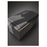 Woven-Look Outdoor Storage Chest