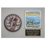Lot of Western Wall Décor