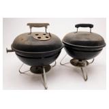 Lot of Kettle-Style Charcoal Grills