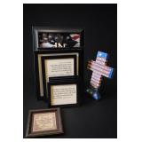 Lot of Framed Scripture Wall Decor