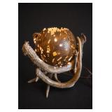 Decorative Hurricane, Rustic Stand