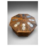 Octagonal Decorative Wooden Box