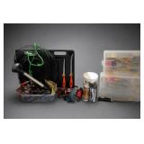 Mixed Fishing Tackle and Utility Lot