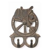 Saddle / Western Theme Iron Coat Hooks