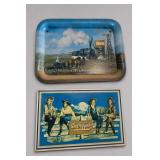 Coca-Cola Tray and Dr Pepper Ad Trays