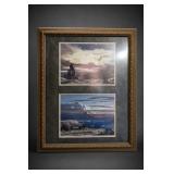 Framed Western Landscape Artwork