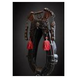 Decorative Studded Leather Horse Collar