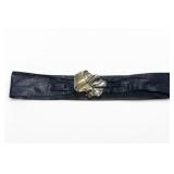 Floral Buckle Belt Garment