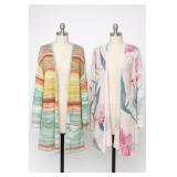 2 Soft Surroundings Cardigans Clothing, Size L