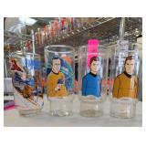 Lot of Star Trek and Doctor Doom Glasses