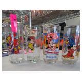 Set of Four Disney / Walt Disney Minnie Tumblers