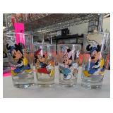 Set of 4 Disney Mickey & Minnie Tumblers