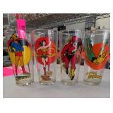 Lot of Comic Character Drinking Glasses