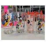 Four Disney Character Glasses