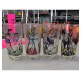 Set of Four Disney / Walt Disney Beauty Glasses