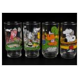 4 1983 Camp Snoopy Glasses