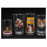 Four Glass Tumblers