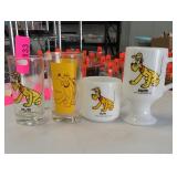 Four Pluto Character Drinkware Pieces