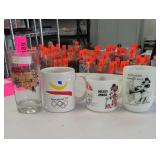 Set of Four Route 66, Mickey Drinkware