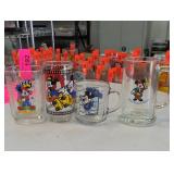 Set of 28 Disney/ Walt Disney Mouse Glassware