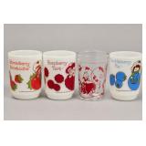 Strawberry Shortcake Glassware, 4-Piece Lot