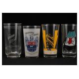 Set of 4 Souvenir Tumblers, Derby, Seattle 1962