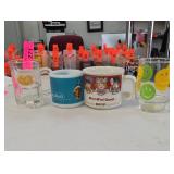 Set of Seventeen Lot of Novelty Ceramic Mugs