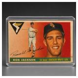1955 Topps Ron Jackson Autographed Card