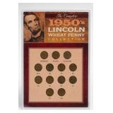 1950s Lincoln Wheat Penny Collection