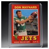 1971 Topps Don Maynard #19 Card