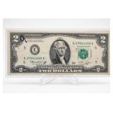 1976 $2 Federal Reserve Note