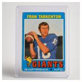 T.C.G Fran Tarkenton Giants Football Card No. 120