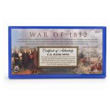 Merrick Mint War of 1812 Colorized $2 Note