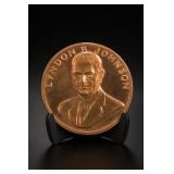 1965 Lyndon B. Johnson Inaugural Medal