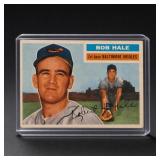 1956 Topps #231 Bob Hale Signed Card