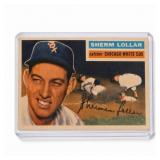 1956 Topps #243 Sherm Lollar Baseball Card