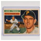 1956 Topps No. 46 Gene Freese Baseball Card
