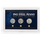 1943 Steel Lincoln Cent P-D-S Collection