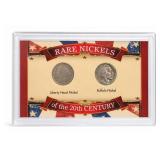 1905 Liberty Head Nickel and Buffalo Nickel