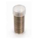 Roll of Mixed Washington Silver Quarters
