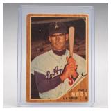 1962 Topps No. 190 Wally Moon Card
