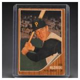1962 Topps #353 Bill Mazeroski Card
