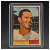 1961 Topps 33 Gary Geiger Baseball Card