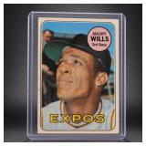 1969 Topps Maury Wills #45 Baseball Card