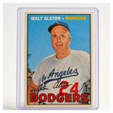 1967 Topps Walt Alston #294 Baseball Card