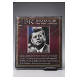 First Commemorative Mint JFK Half Dollar Set
