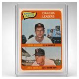 1965 Topps #7 AL ERA Leaders Baseball Card